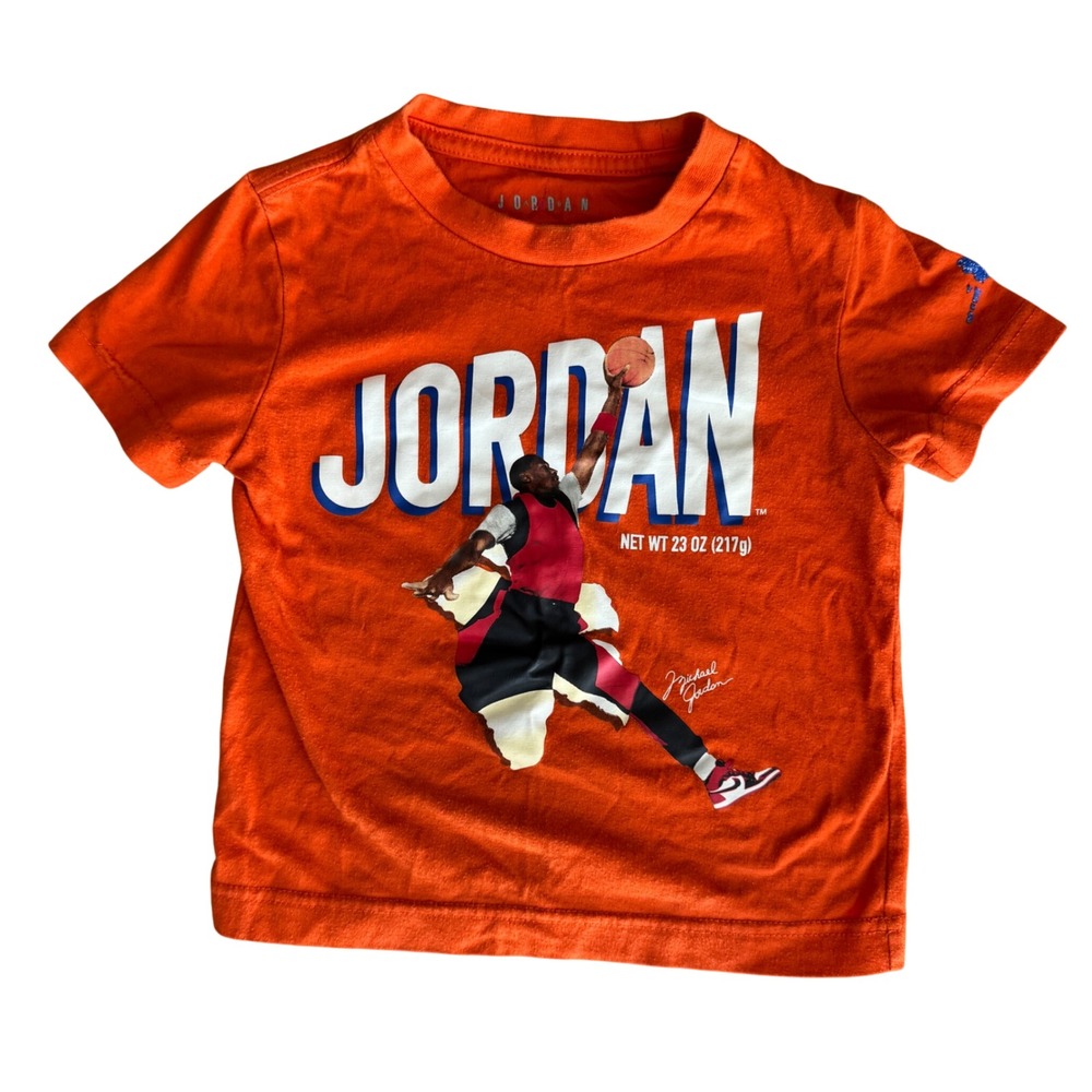 Jordan Kids Michael Jordan Graphic T-Shirt Cereal Size 3T Jumpman Basketball Tee